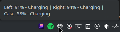 Tray Battery App
